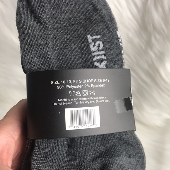 2 (X) IST MENŚ 10 PAIR NO SHOW SOCKS SIZE 10-13 - Picture 7 of 9